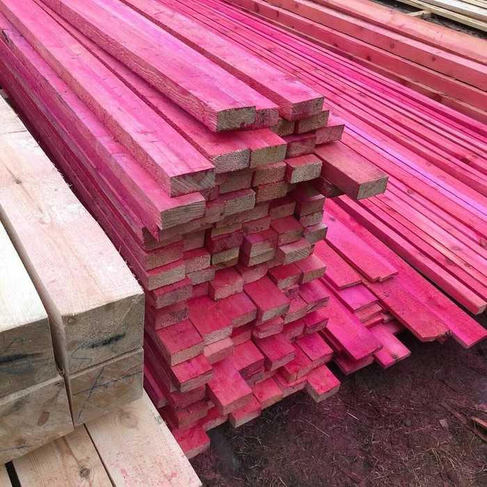 Доска строганная антисептированная сухая 45х95х6000 сорт АВ